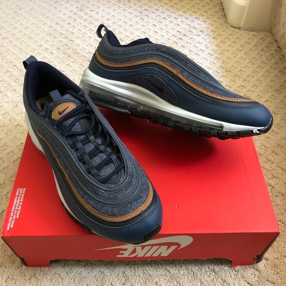 🚫✂️🍀New🍀 NIKE Air Max 97 Premium ~ sz 7M/8.5W - Picture 3 of 8